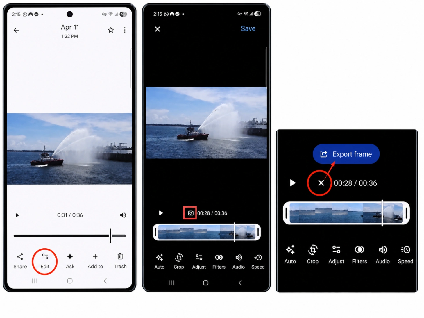 Extract Still Images on Android Using Google Photos